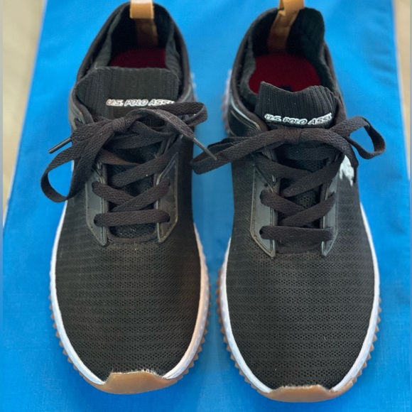 U.S. Polo Assn. Sneakers- Black - Picture 2 of 6